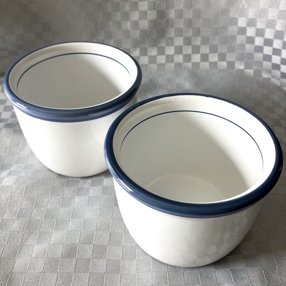DANSK Knabstrup Keramik Small Bowl Stoneware Danish Set of 2